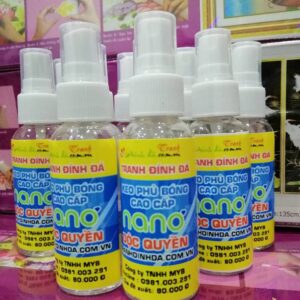 Keo Xịt Phủ Bóng Nano độc quyền Tranh đính đá