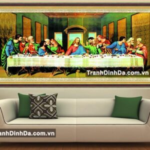 Tranh đính đá cao cấp thiên chúa - TDF2313 - Bữa tối cuối cùng