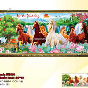 Tranh thêu chữ thập Mã Đáo Thành Công LV3060 Kích thước 92x43cm