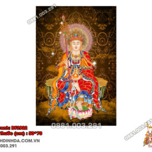 Tranh đính đá Phật Địa Tạng DF2922 kích thước 50cm x70cm
