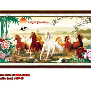 Tranh thêu chữ thập Mã Đáo Thành Công DLH-88836 Kích thước 93cmx49cm