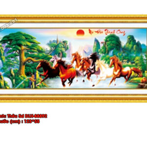 Tranh thêu chữ thập Mã Đáo Thành Công DLH-88892 Kích thước 123cmx55cm