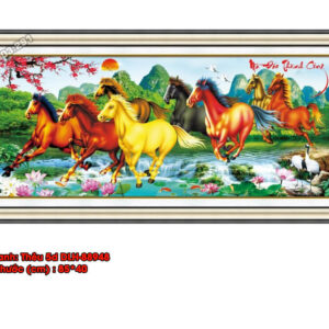 Tranh thêu chữ thập Mã Đáo Thành Công DLH-88948 Kích thước 85cmx40cm