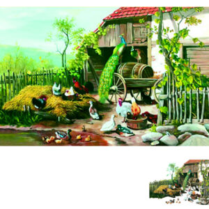 Tranh đính đá Gia Đình VS160 kích thước 88cm x 60cm