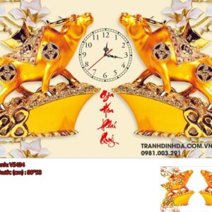 Tranh đính đá Gia Hòa Phú Quý VS434 kích thước 80x53cm