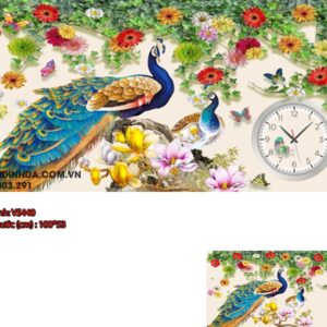 Tranh đính đá Hạnh Phúc Viên Mãn VS440 kích thước 100cm x 53cm