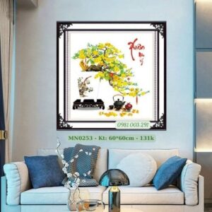 Tranh Thêu chữ thập Xuân Như Ý MN0253